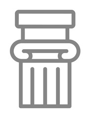 column icon illustration design art