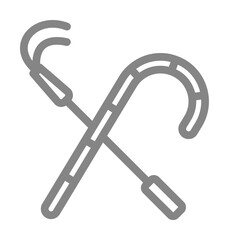 crook icon illustration design art