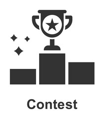 Online marketing, contest icon