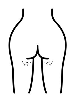 brasilian bikini epilation, women icon