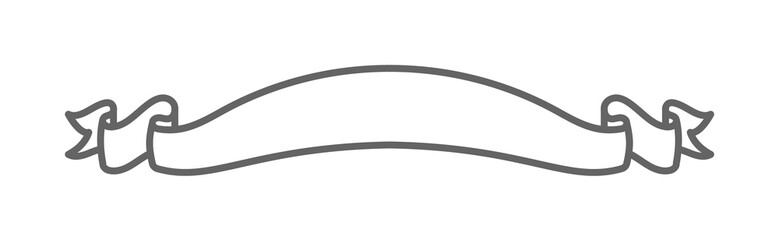 Vintage, banner, ribbon illustration design art