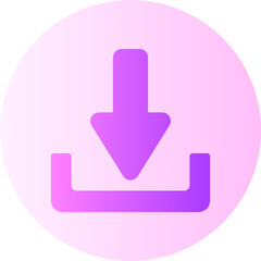 download gradient icon
