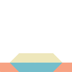 origami background with arrow