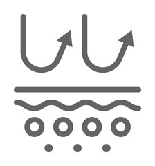 UV, skin, layer icon illustration design art