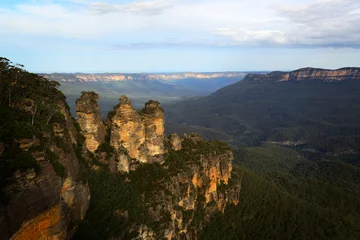 Photo sur Plexiglas Trois sœurs The Three Sisters, at the Blue Mountains, NSW, Australia