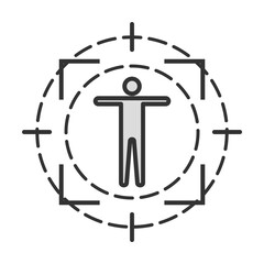 virtual reality 360 colored icon