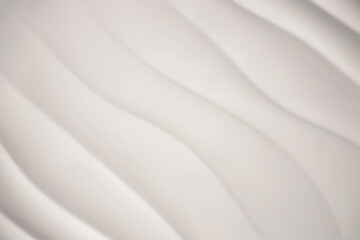 White texture. Wavy background, white abstract tender texture