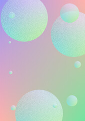 Holographic cover with radial fluid