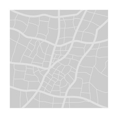 City street map background illustration design art