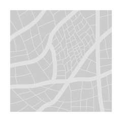 City street map background illustration design art