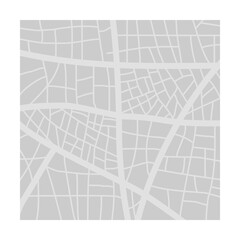 City street map background illustration design art