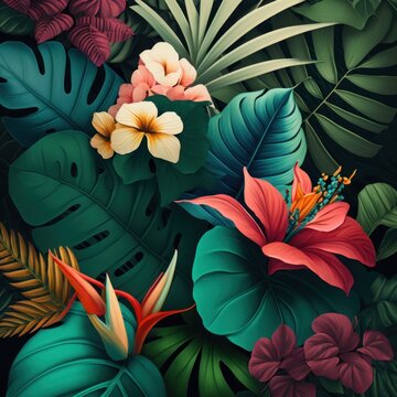 Tropic Wallpaper Background © Damian Sobczyk