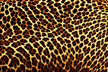 Leopard skin pattern.  Wool.  Generative AI.