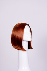 person with hair wig lace