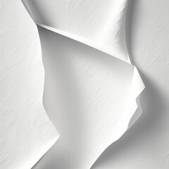 white cardboard torn paper texture Generative Ai