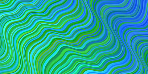 Fototapeta na wymiar Light Blue, Green vector background with bows.