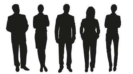 People silhouettes 52