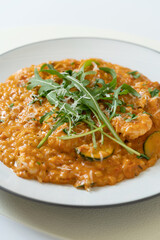 shrimp risotto