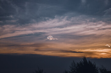 clouds in the sky