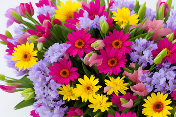bouquet of colorful flowers