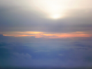 Fototapeta na wymiar vistas from an airplane