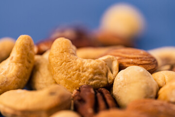 nuts on a table