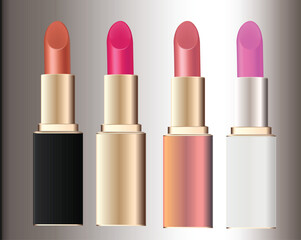 Lipstick illustration, Make up, Cosmetics 