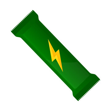 diet snack energy bar vector illustration logo icon clipart