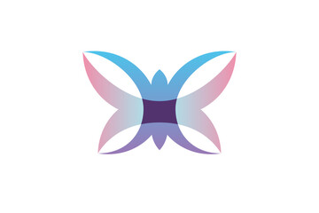 Fototapeta premium Butterfly Logo