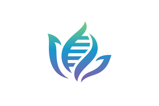 Abstract DNA Logo