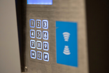 Tastaturfeld für den Zugangscode  © studio v-zwoelf