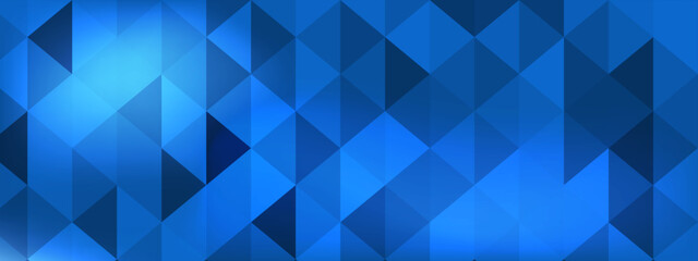 Abstract blue background geometric pattern design
