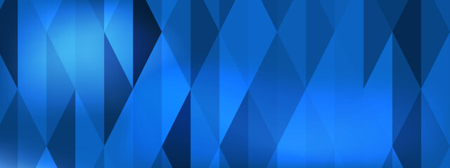 Fototapeta premium Abstract blue background geometric pattern design