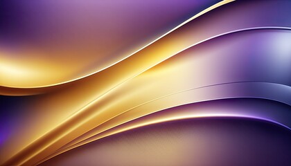 Abstract Gradient Purple Gold and Blue Background. Generative AI.