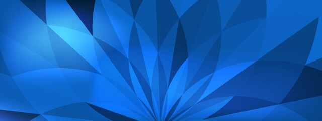 Fototapeta premium Modern blue pattern background