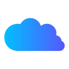 cloud gradient icon