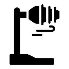 windsock glyph icon