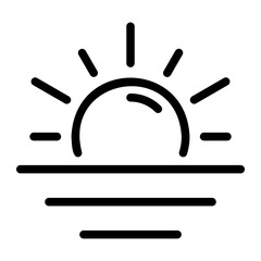 sunset icon