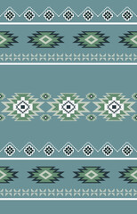 Carpet pattern. Seamless geometry. Western handmade saddle blanket rug pattern, Aztec,