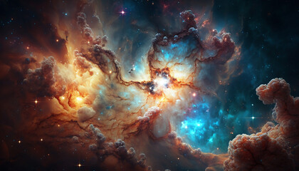 Fototapeta na wymiar Interstellar Texture Background