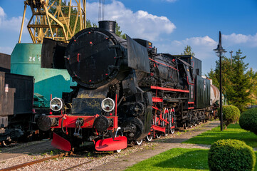 Railway Museum in Koscierzyna, Pomeranian Voivodeship, Poland.