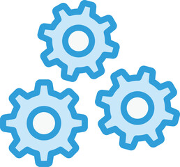 Cogwheel Vector Icon Design Illustration
