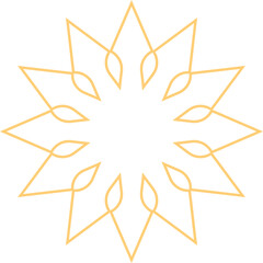 Geometric Outline Shape