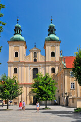 Church of Our Lady of the Rosary. Kłodzko, Lower Silesian Voivodeship, Poland. - obrazy, fototapety, plakaty