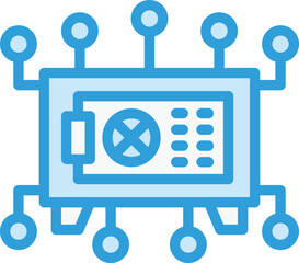 Safe Vector Icon Design Illustration