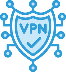 Vpn Vector Icon Design Illustration