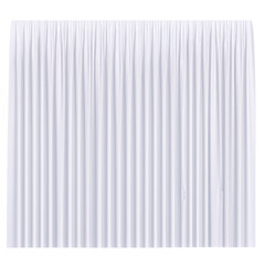 Obraz premium curtain isolated on a transparent background, 3D illustration, cg render