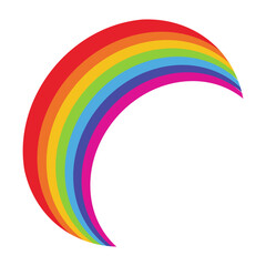 Rainbow Ornament Illustration