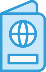 Passport Vector Icon Design Illustration