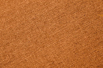 Orange background fabric texture macro